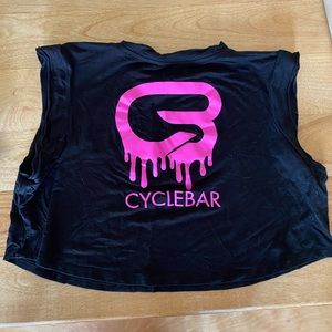 Cyclebar crop tank. Size small. Only worn once.